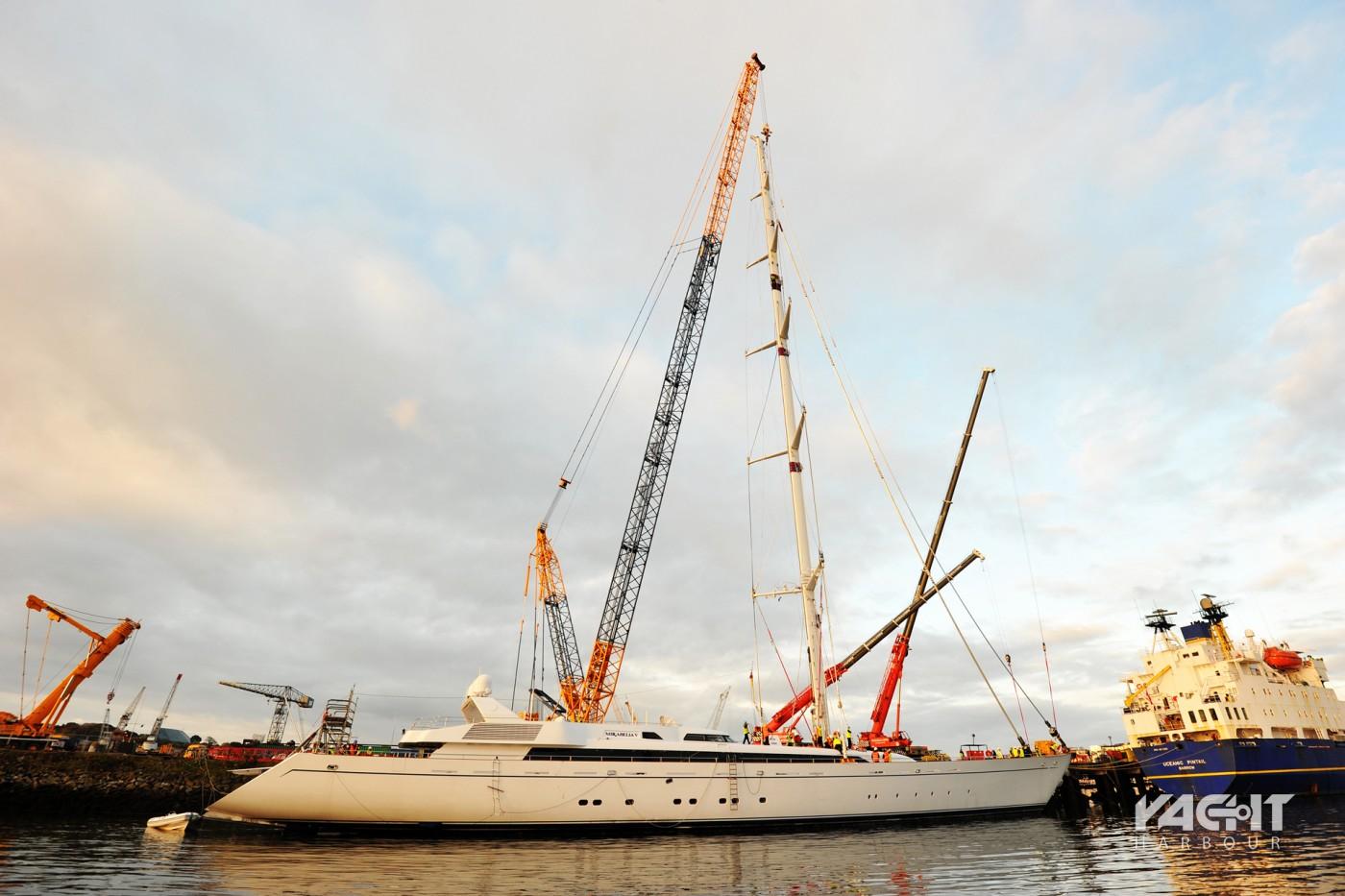 Sailing yacht M5 Vosper Thornycroft Yacht Harbour