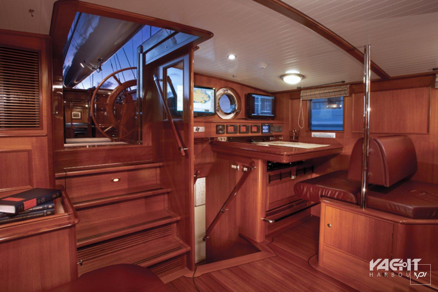 Sailing yacht Meteor Royal Huisman Yacht Harbour