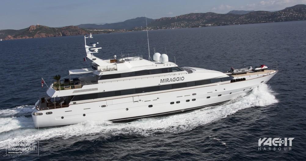 miraggio yacht owner